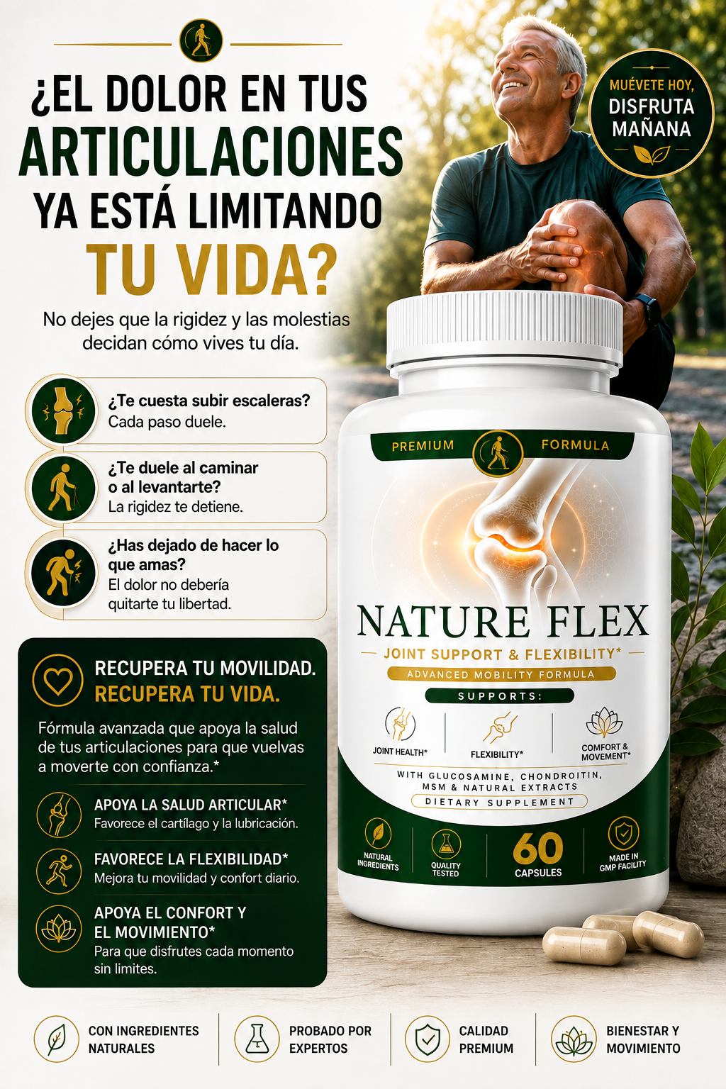 NATURE FLEX™ – Move freely. Enjoy every step.