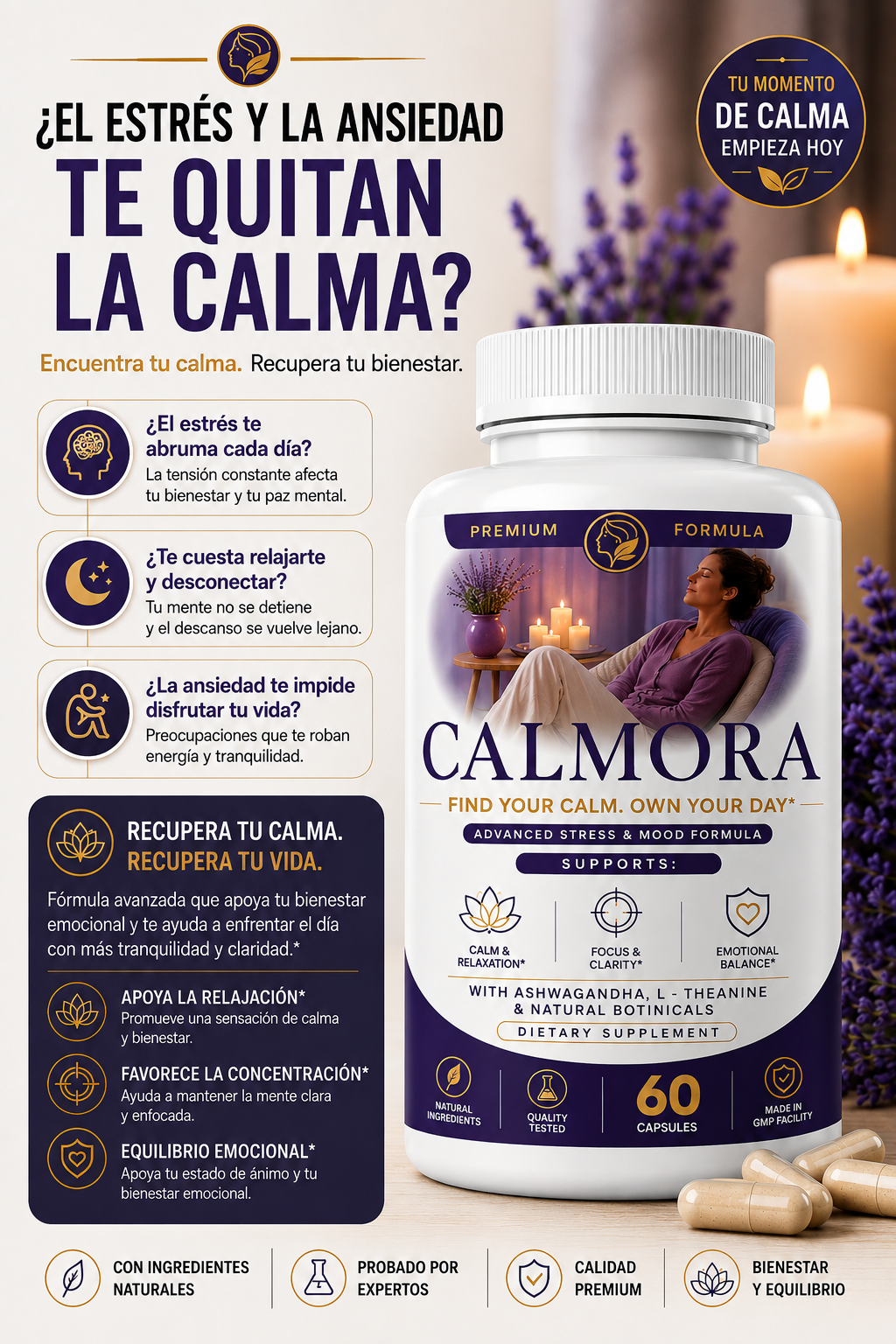 CALMORA™ – Find your calm. Live peacefully.