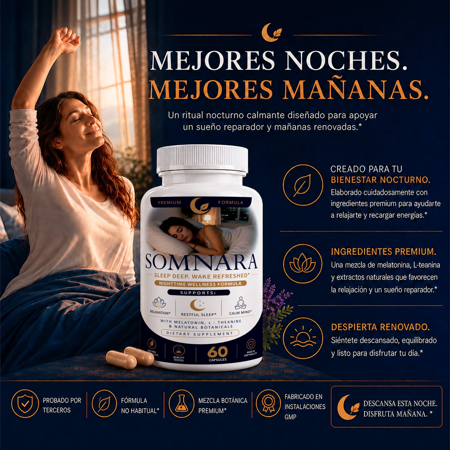 SOMNARA™ – Sleep deeply. Wake up refreshed.