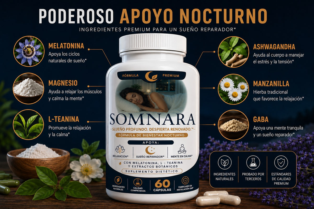 SOMNARA™ – Sleep deeply. Wake up refreshed.
