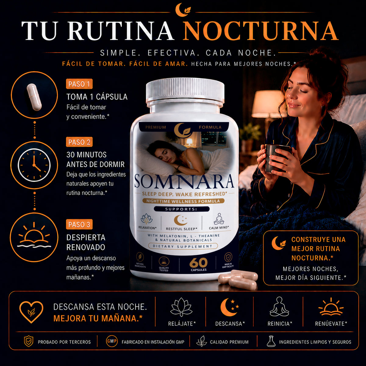 SOMNARA™ – Sleep deeply. Wake up refreshed.